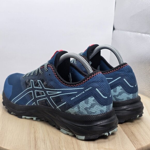 Asics Gel Excite Trail Shoes Womens Size 9.5 Blue Teal Running Sneakers Trail - Picture 7 of 9